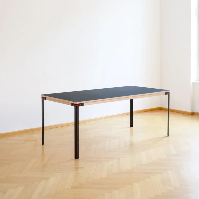Seiltnzer Table - SALE linoleum black