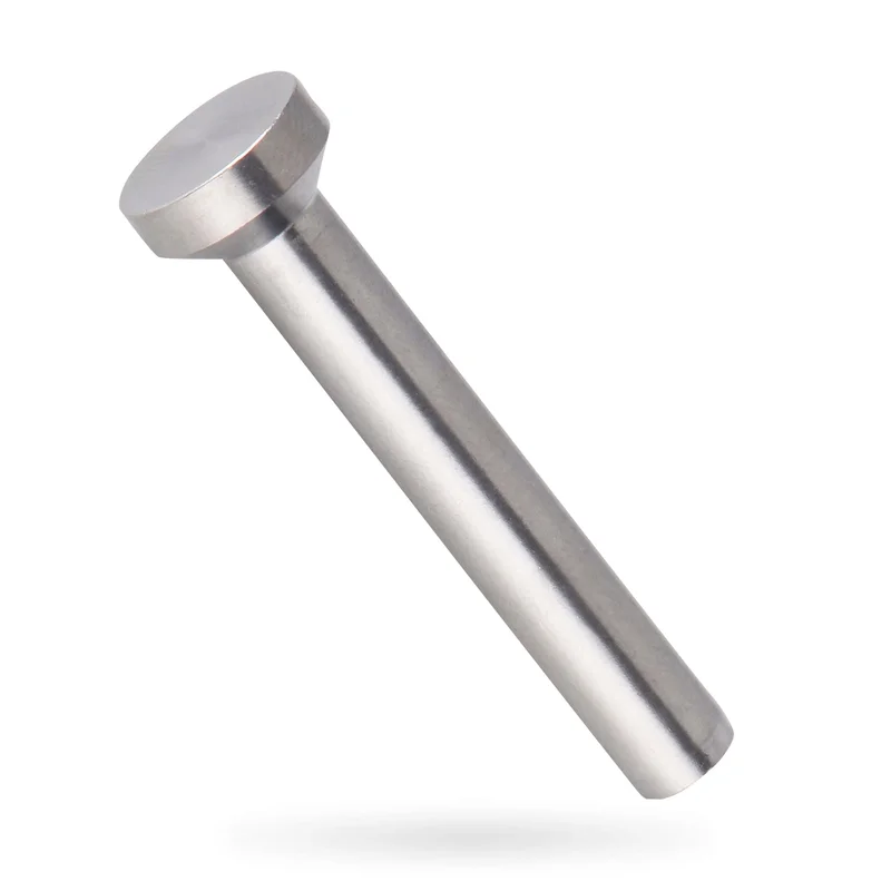 Senmit Stainless Steel Hand-Crimp Stemball Swages for 1/8" Cable Railing Wood Post and Metal Post - 10 Pack-SS10