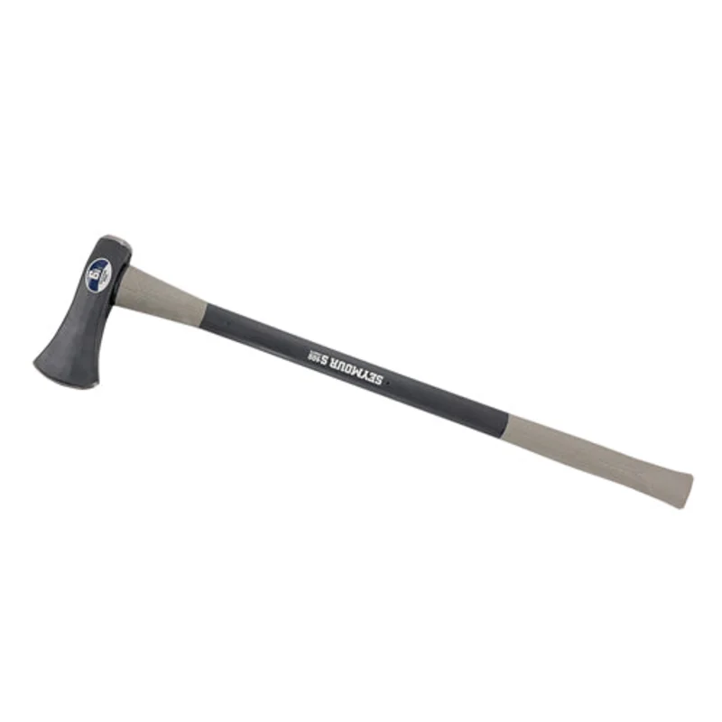 Seymour S400 Jobsite 6 lb Splitting Maul with Cushion Grip and 36" Fiberglass Handle