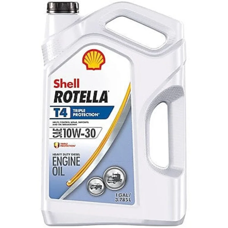 Shell Rotella T4 Triple Protection 10W-30 Heavy Duty Engine Oil