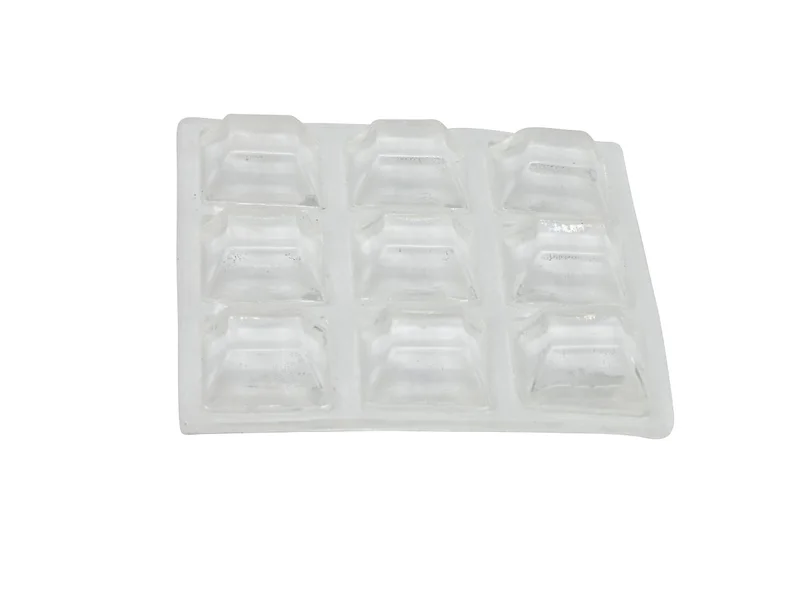 Shepherd Hardware 1/2-Inch SurfaceGard Clear Adhesive Bumper Pads, 9-Count