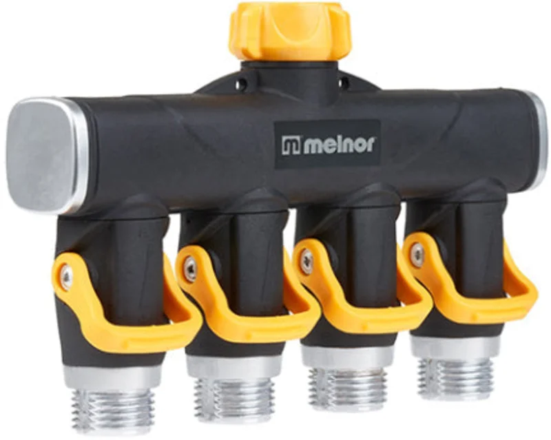 SHUTOFF VALVE EZ LEVER 4-OUTLET