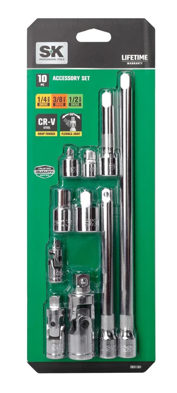 SK Tools 10 Piece Accessory Set