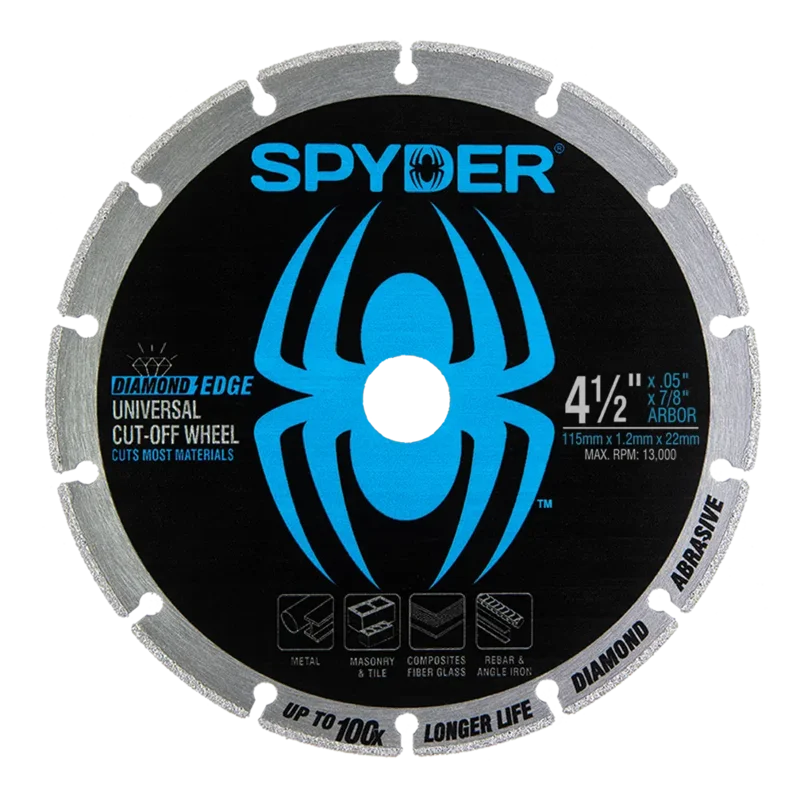 SM Products 4-1/2-IN Diamond Bite Universal Cut-Off Wheel