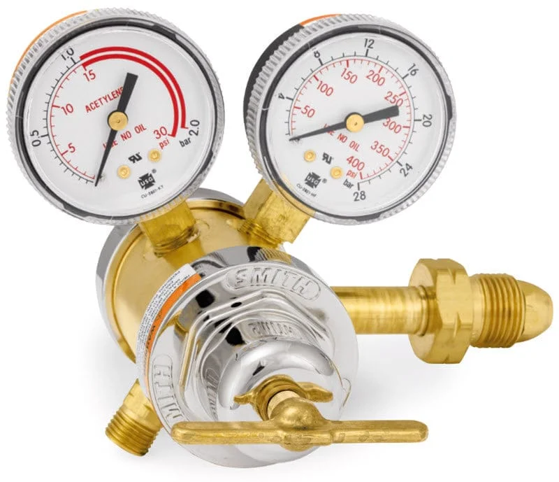 Smith Acetylene Regulator - 2 Stage 35-15-510
