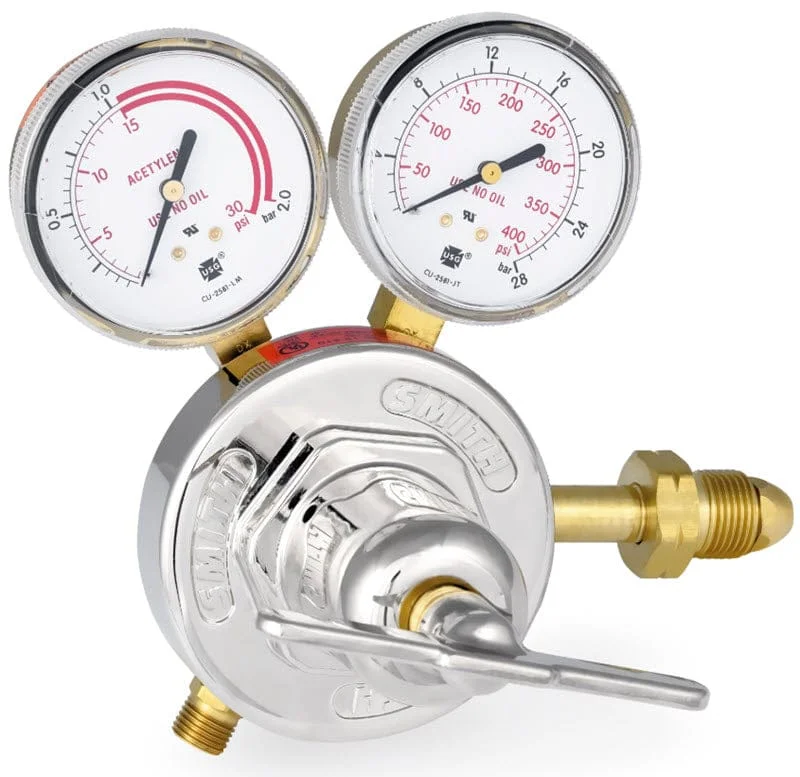 Smith Acetylene Regulator - Heavy Duty 40-15-510