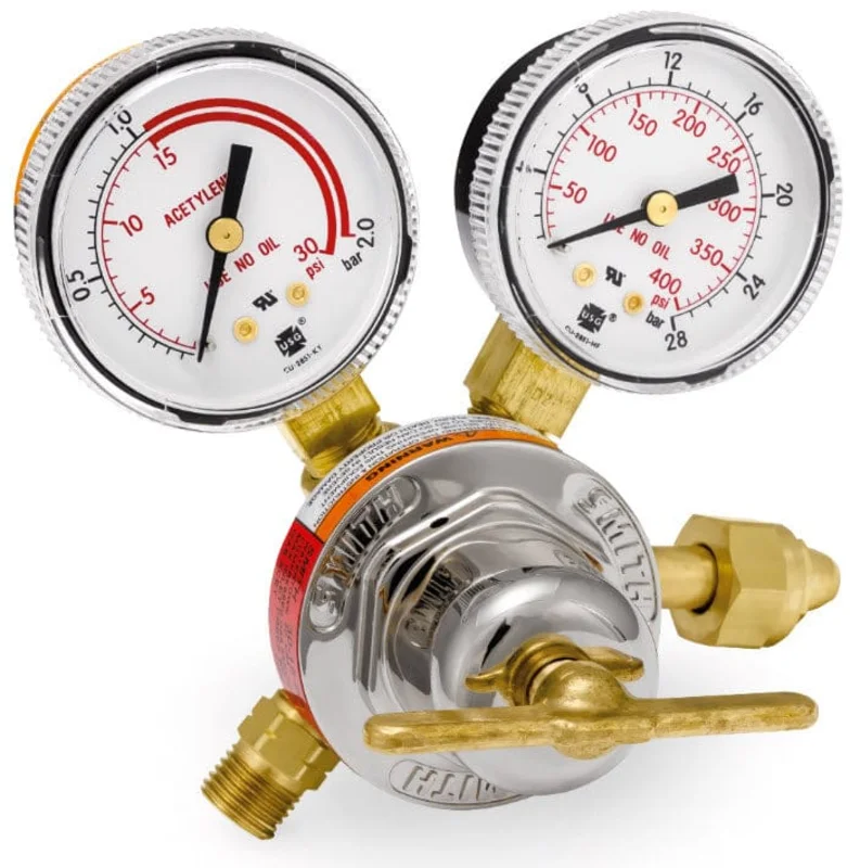 Smith MC Acetylene Regulator 30-15-200