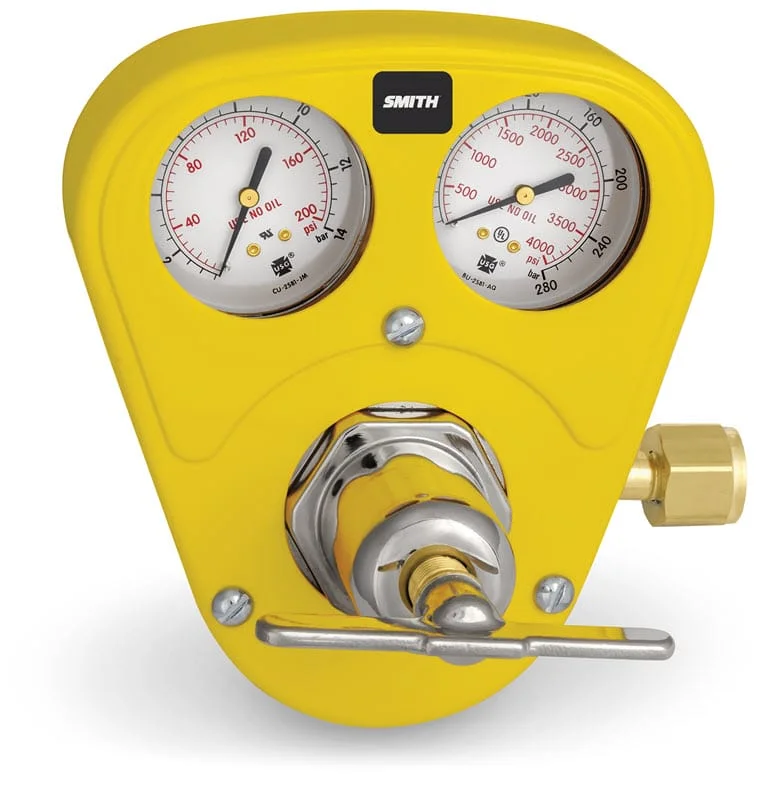 Smith Oxygen Regulator - Heavy Duty Hard Hat 40-175-540S