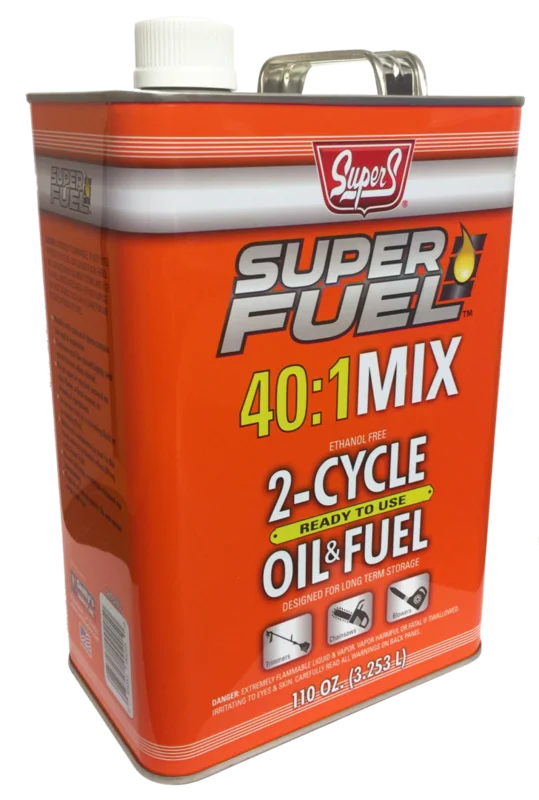 Smittys Supply Super S Superfuel 2-Cycle Oil & Fuel 40:1 Mix 1 Gallon