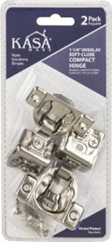 SOFT HINGE STEEL 1 1/4 2PK