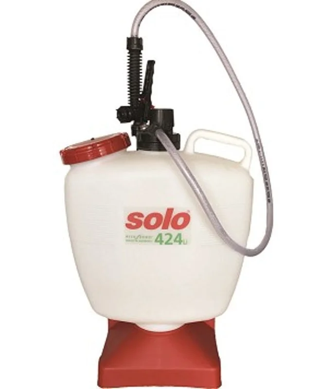 SOLO BATTERY-OPERATED BACKPACK SPRAYER WHITE/RED