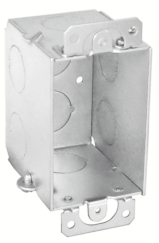 Southwire 3" X 2" Switch Box, 2-1/2" Deep - Gangable, W/ Conduit Ko's