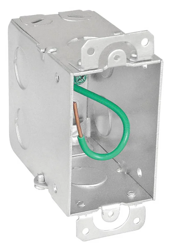 Southwire 3" X 2" Switch Box, 3-1/2" Deep - Gangable, W/ Romex Clamps