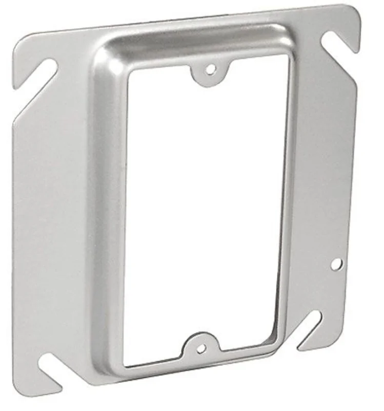 Southwire 4" Square One Gang Device Ring 1/2" Raised
