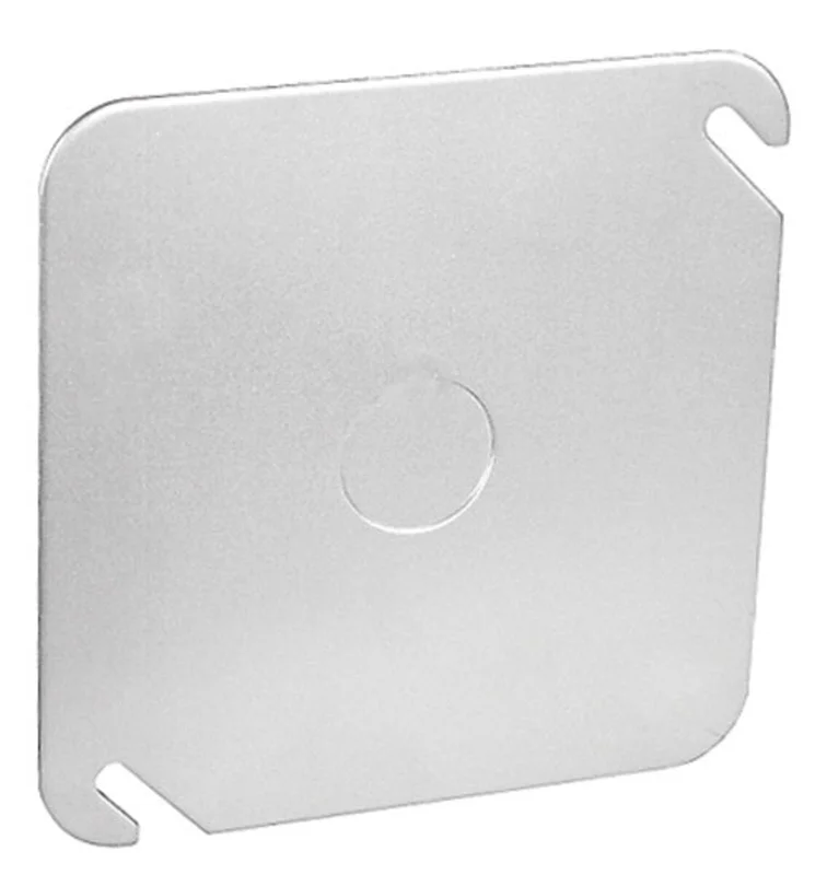 Southwire Square Blank Cover W/ 1/2" Knockout