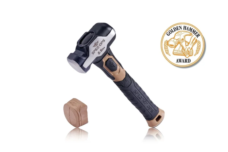 Spec Ops 2.5lb Engineering Sledge Hammer, with Soft Mallet Cap