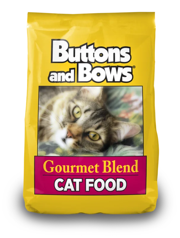 Sportsmans Pride Buttons and Bows Gourmet Blend Cat Food 18 lbs