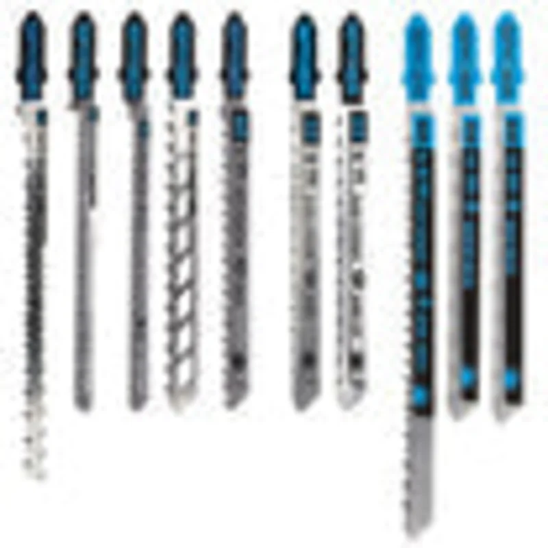 Spyder 10-Piece T-Shank Metal And Wood Cutting Jig Saw Blade Set Skeleton