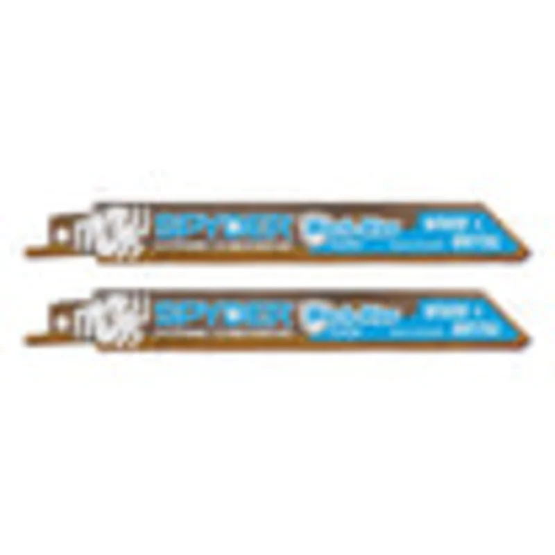 Spyder 6" 10-14TPI Reciprocating Blade (2-Pack) Mach-Blue