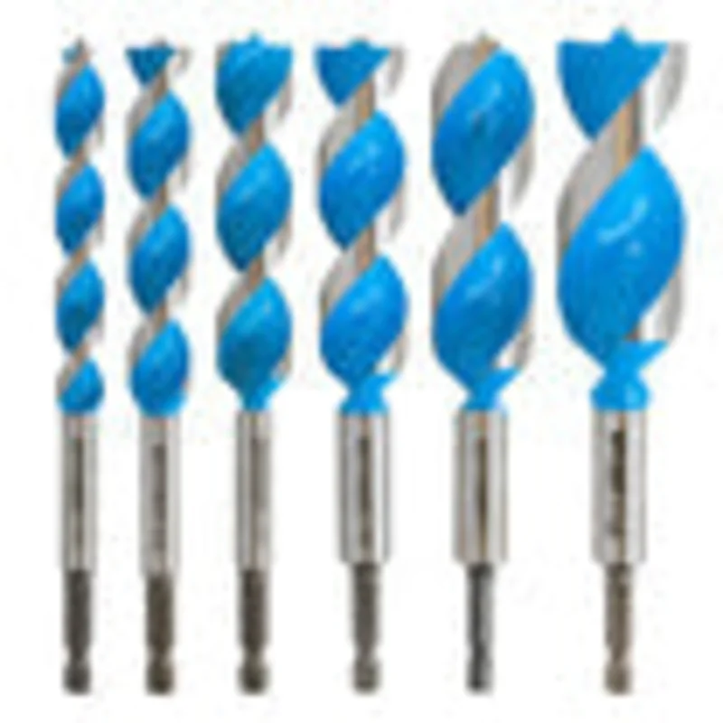 Spyder 6-Piece Assorted Woodboring Power Bit Set (1/2, 5/8, 3/4, 7/8, 1, 1-1/4") Stinger