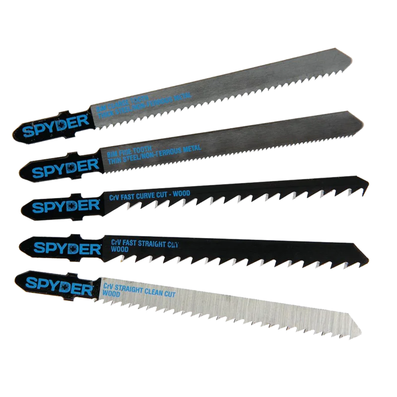Spyder Multi-Material 5pc Jig Saw Kit