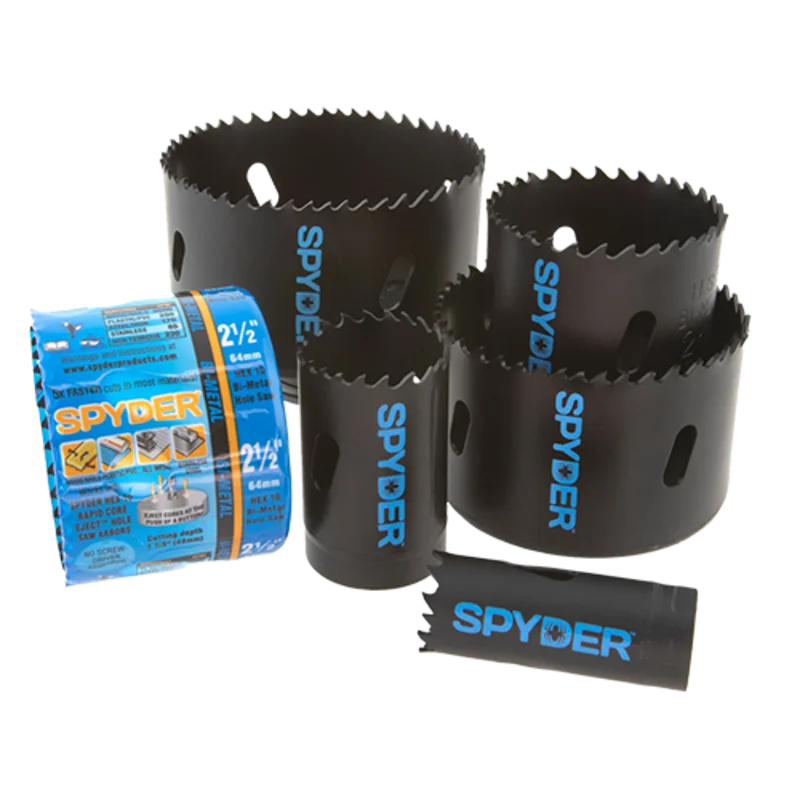 Spyder Rapid Core Eject Bi-Metal Hole saws