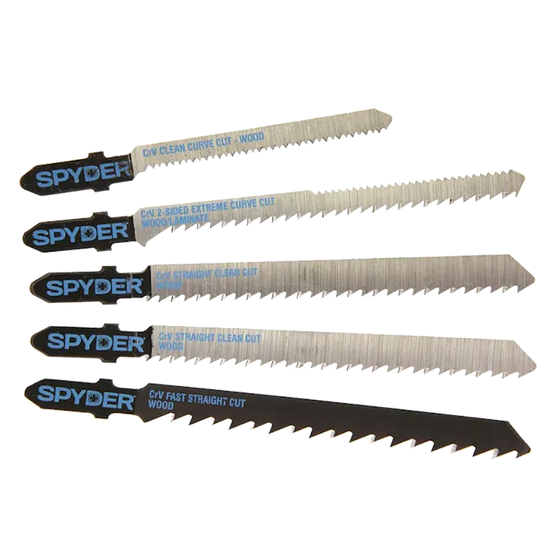 Spyder Wood Cutting 5pc Jig Saw Kit