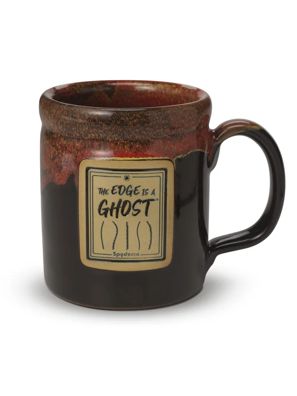 Spyderco Mug Black with Red Bug
