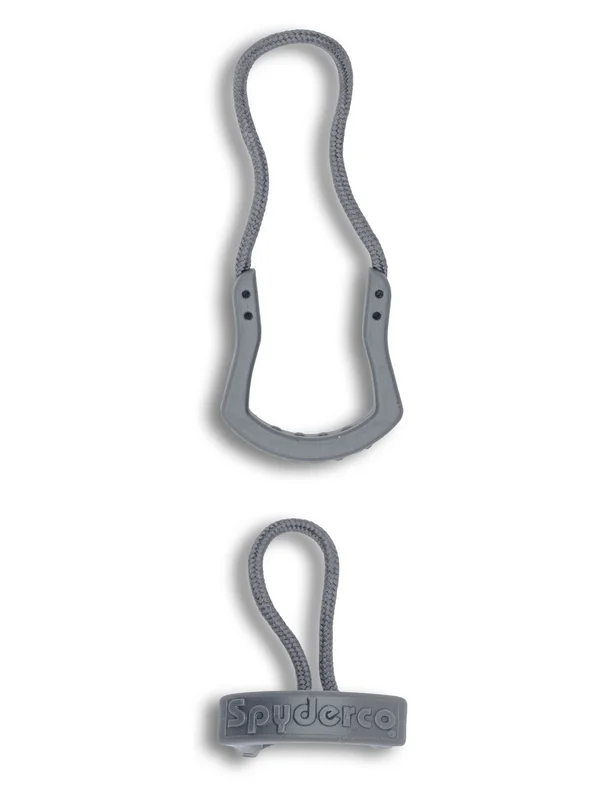 Spyderco X Vanquest SPARTAN Zipper Pulls Black