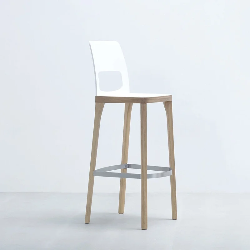 ST6N-2 Barstool White