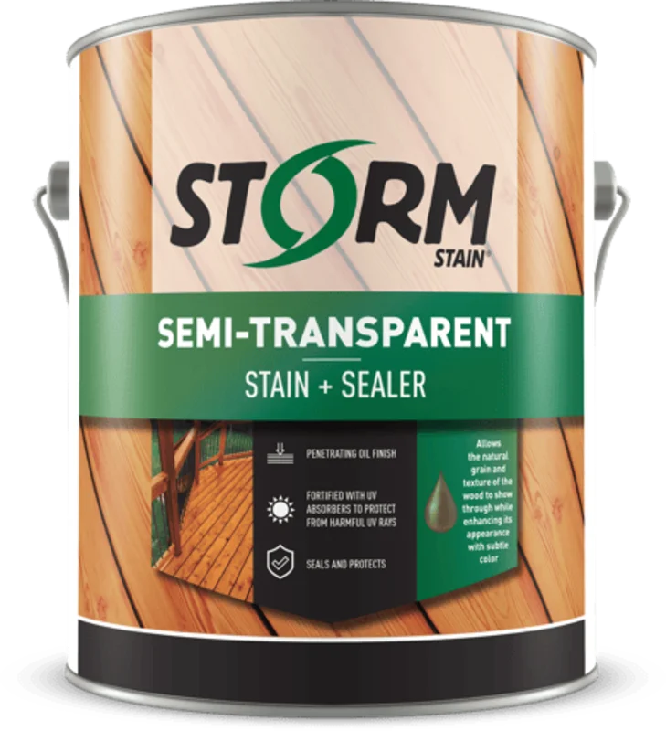 Storm Semi-Transparent Stain & Sealer
