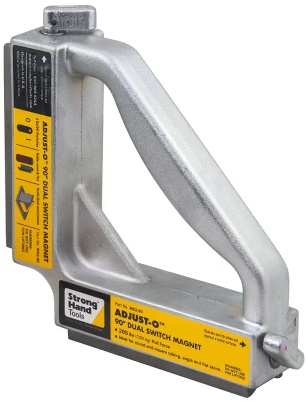 Strong Hand Welding Magnet - Dual Switch On/Off MS2-90