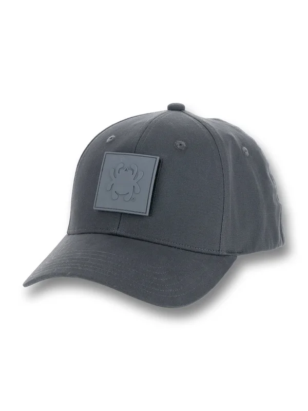 Structured Hat Gray/Gray with Gray Bug PVC Patch