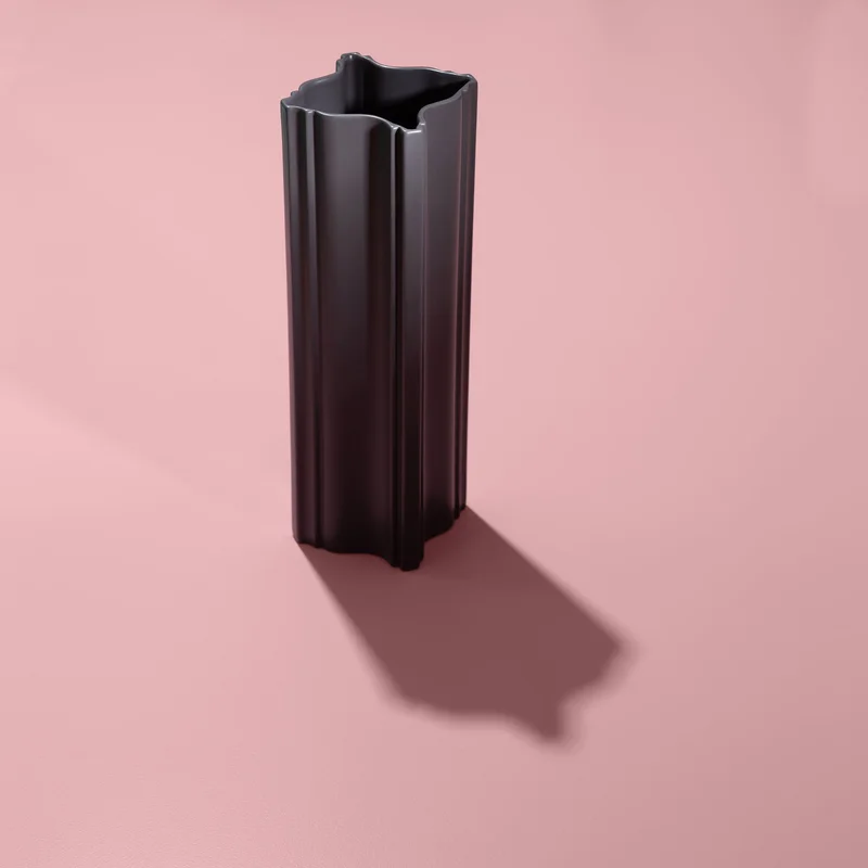 STUCCO Vase off white matte
