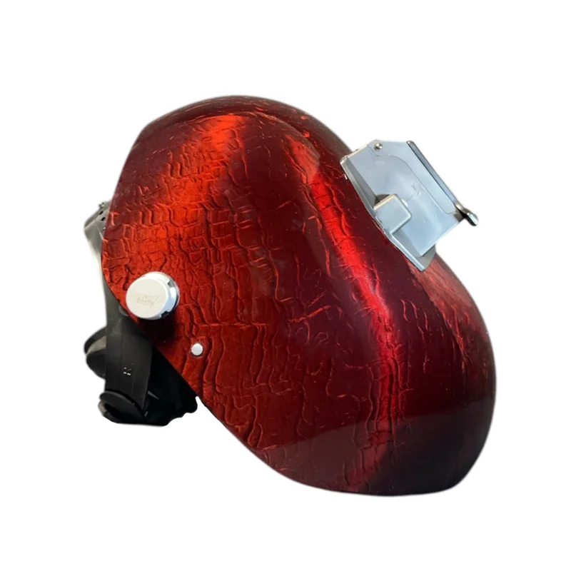 Sugar Scoop Candy Corn Silk Carbon Fiber Welding Hood Purple