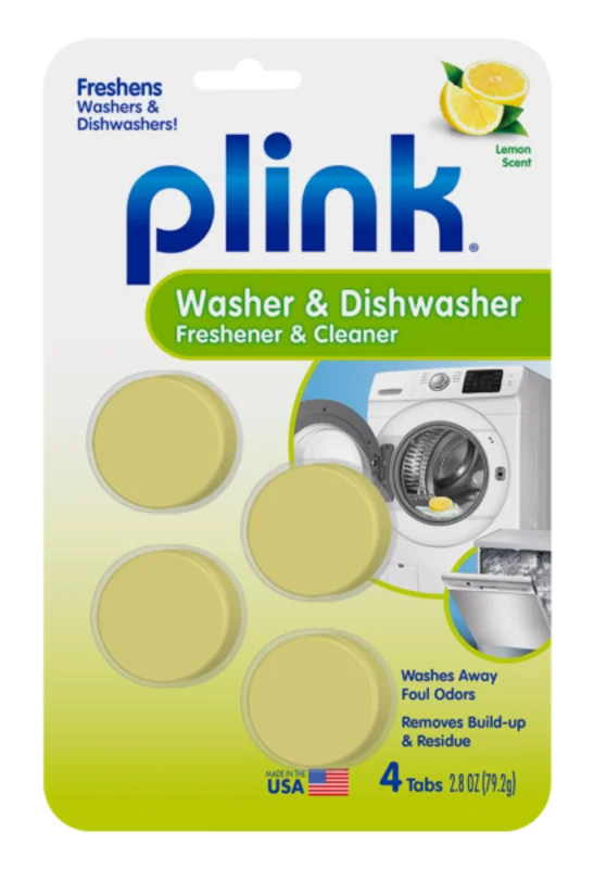 Summit Brands Plink Washer & Dishwasher Freshener & Cleaner, Fresh Lemon