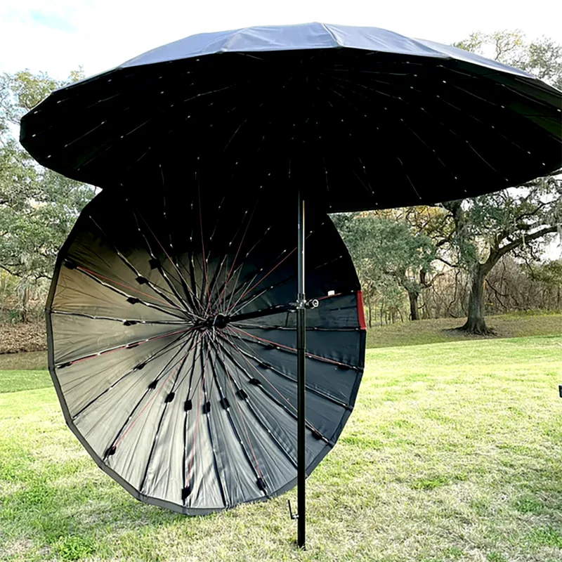 Sun & Wind Blocker Attachment: 1-2 punch
