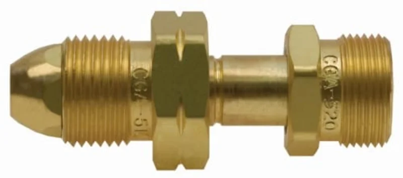 Superior CGA-580 to CGA-320 Inert Gas Cylinder Adapter A-870
