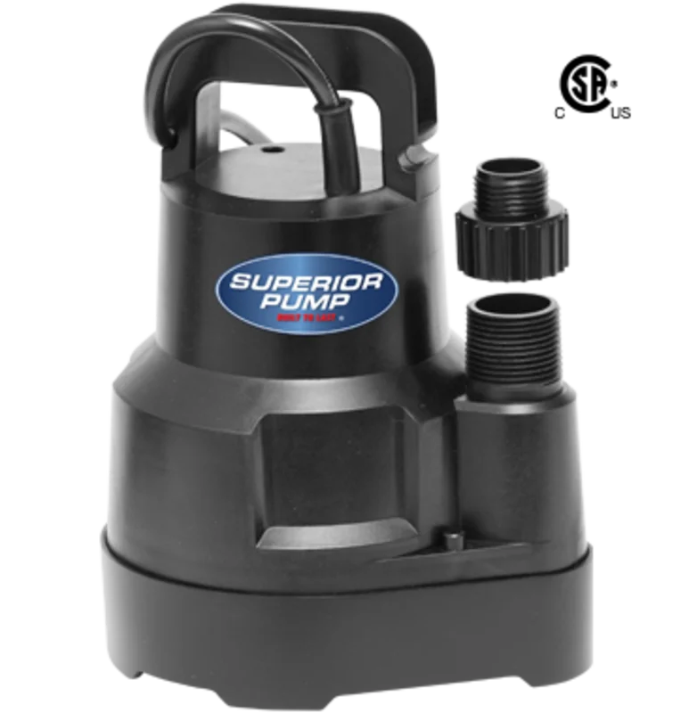 Superior Pump 1/6 HP Utility