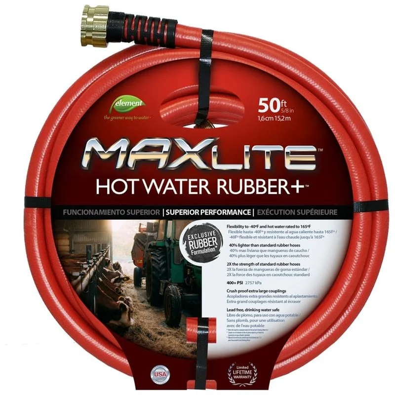 SWAN ELEMENT MAXLITE HOT RUBBER+ HOSE RED