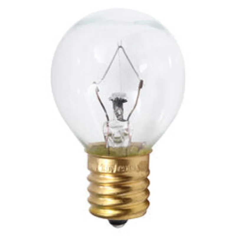 Sylvania Incandescent S11 Bulb Shape High Intensity Clear Finish Intermediate Base 40Watt 120V