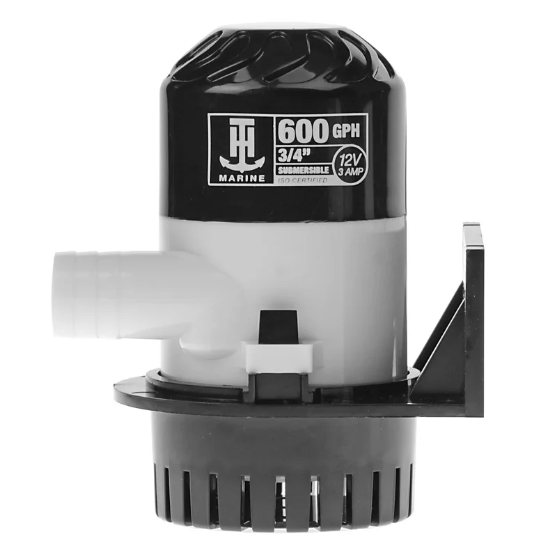 T-H Marine Bilge Pump for 3/4" Hose Black