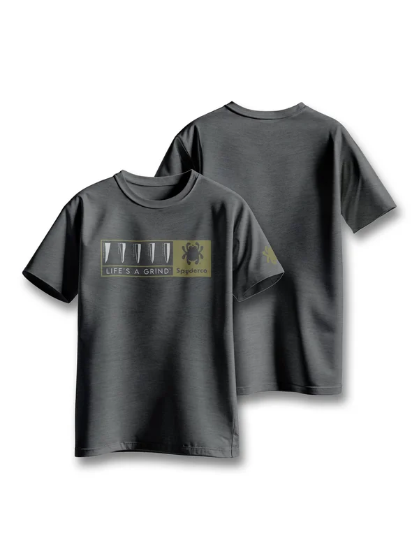 T-Shirt Life's A Grind Heather Gray