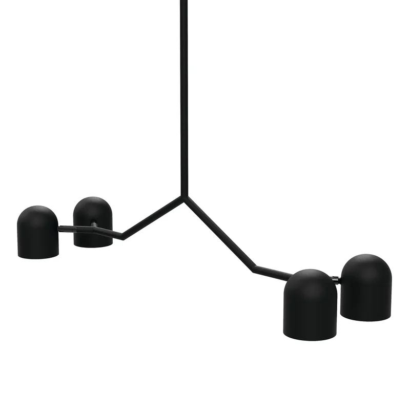 Tandem 4-Head Pendant Light