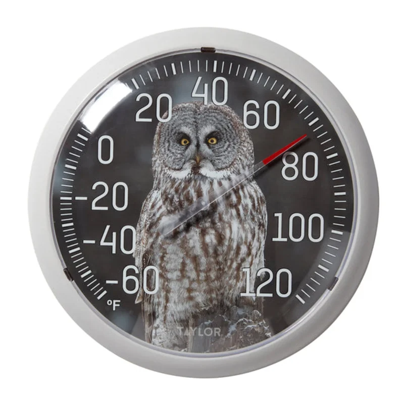 Taylor Nature Series Owl Thermometer