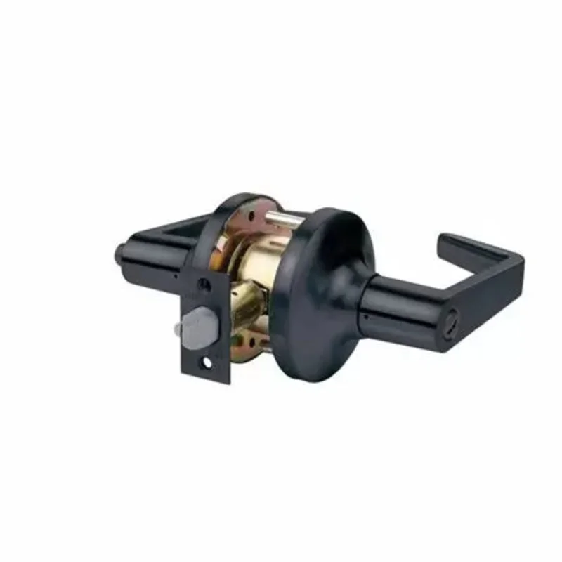 Tell Manufacturing Bed & Bath Lever Right or Left Handed Matte Black Matte Black
