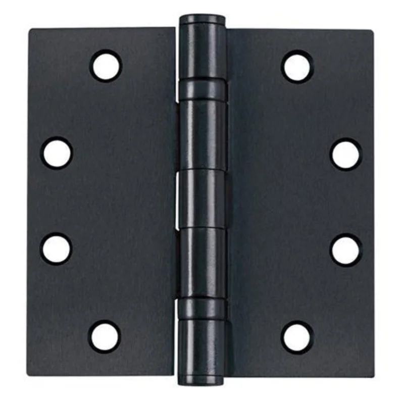 Tell Manufacturing Door Hinge Matte Black Matte Black