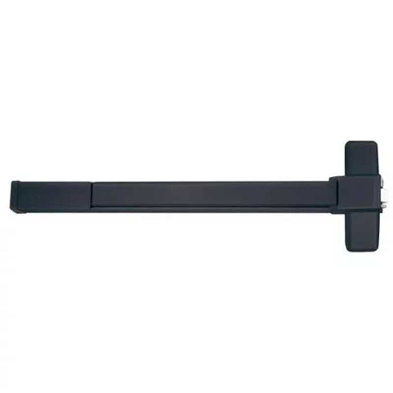 Tell Manufacturing Grade 1 Rim 8300 Series Exit Device, Matte Black Matte Black