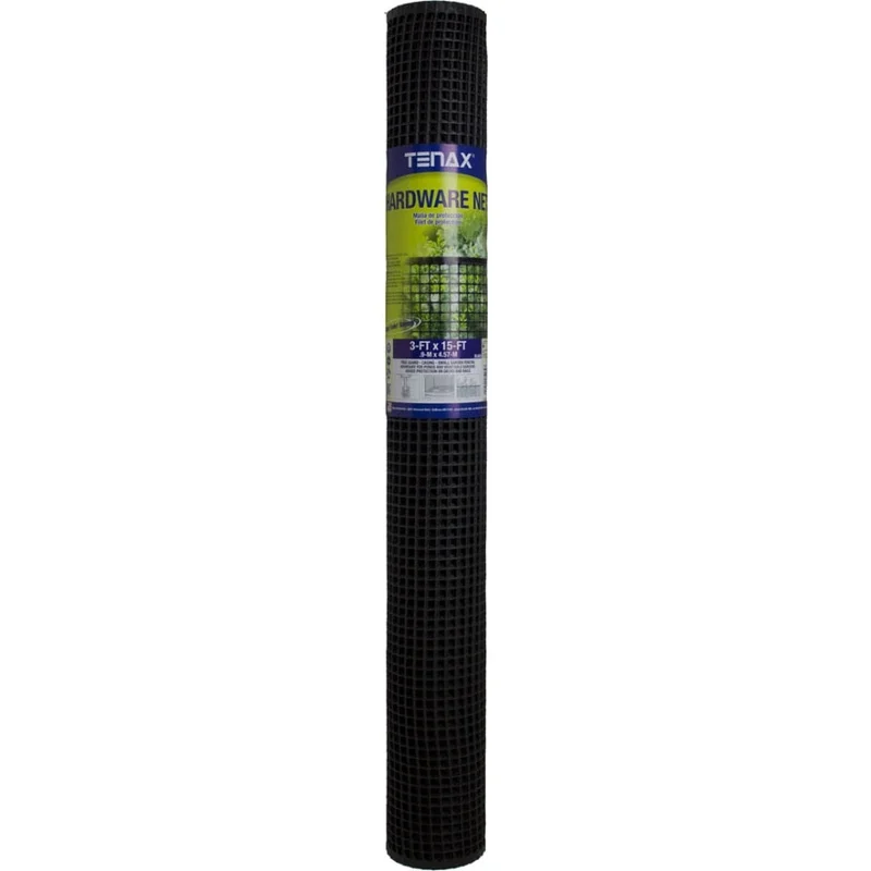 TENAX PLASTIC HARDWARE NET BLACK