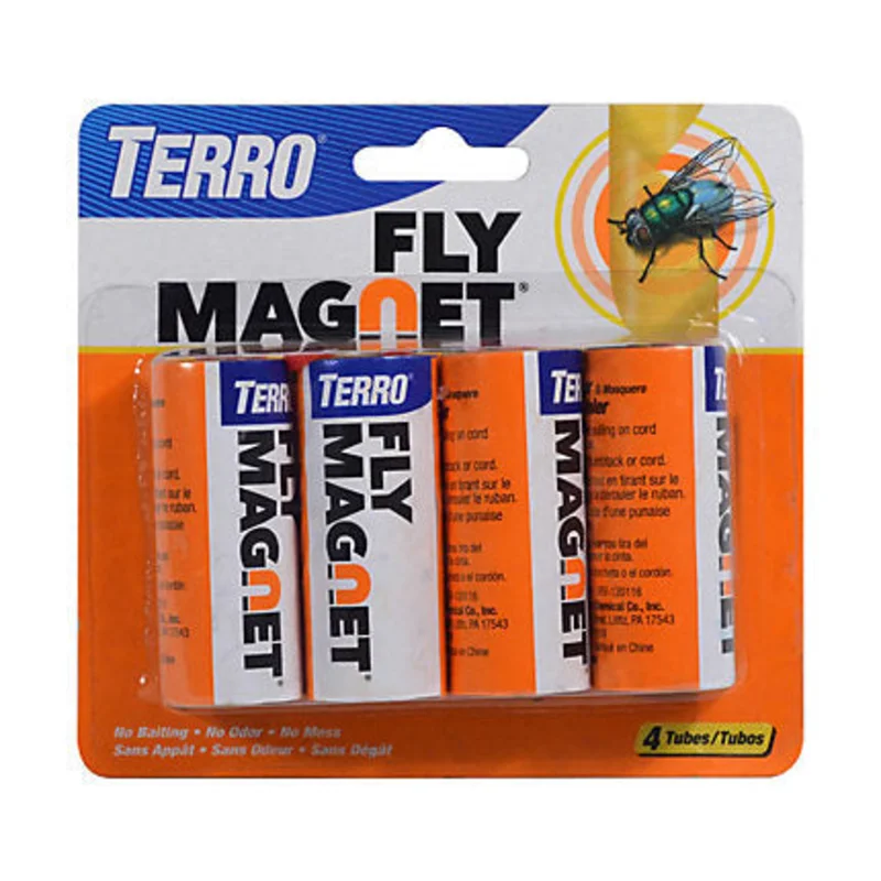 TERRO Fly Magnet Sticky Fly Paper Trap